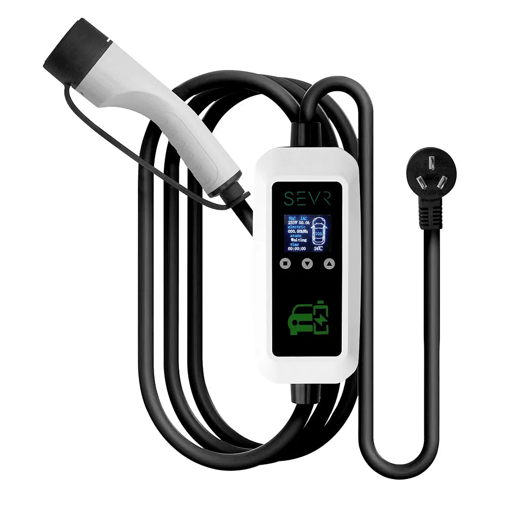 SEVR EV Portable Charger with 10A Plug